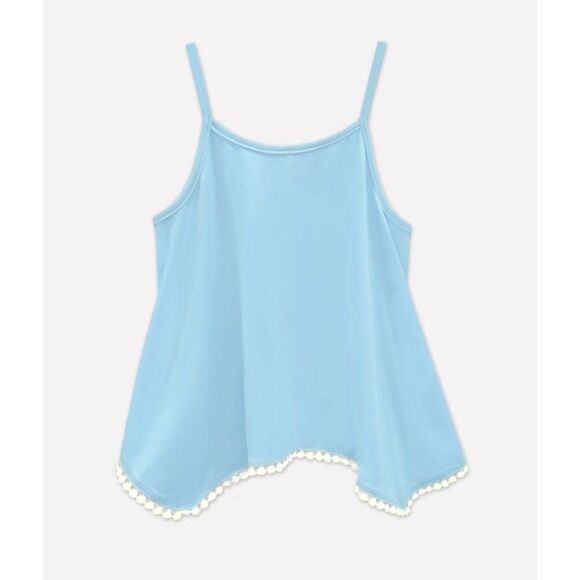 Pixie Lane NWT Simply Soft Swing Tank in Light Blue Size 14 - Picture 1 of 3